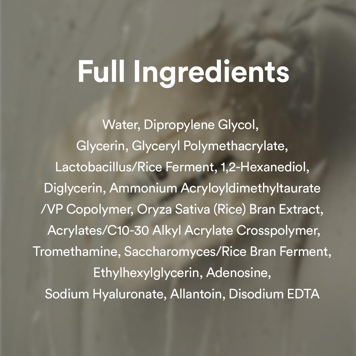 Abib Rice Probiotics Overnight Face Mask Jelly with natural ingredients