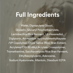 Abib Rice Probiotics Overnight Face Mask Jelly with natural ingredients