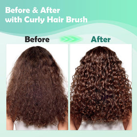 ABOYOY Curl Defining Brush on a bathroom counter