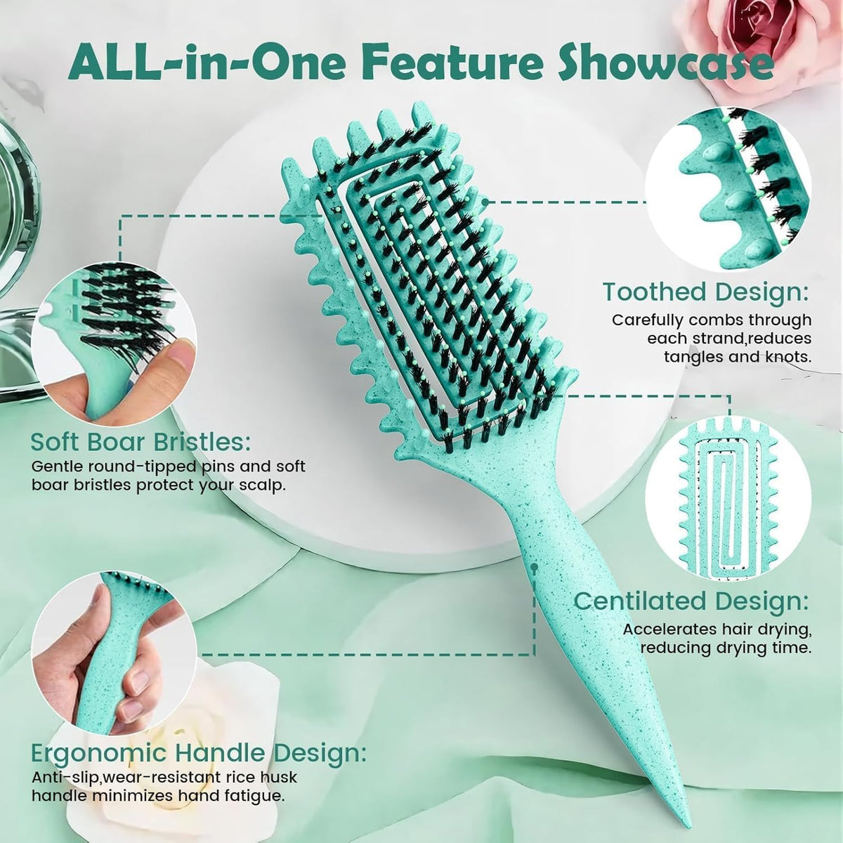ABOYOY Curl Defining Brush showing side gear technology
