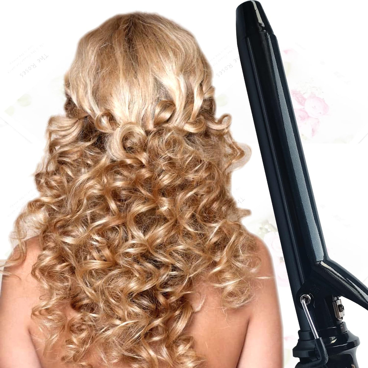 abp curling iron 360° swivel power cord close-up