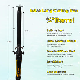 abp curling iron temperature control settings