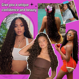 Acbhoa Boho Braiding Hair in natural light