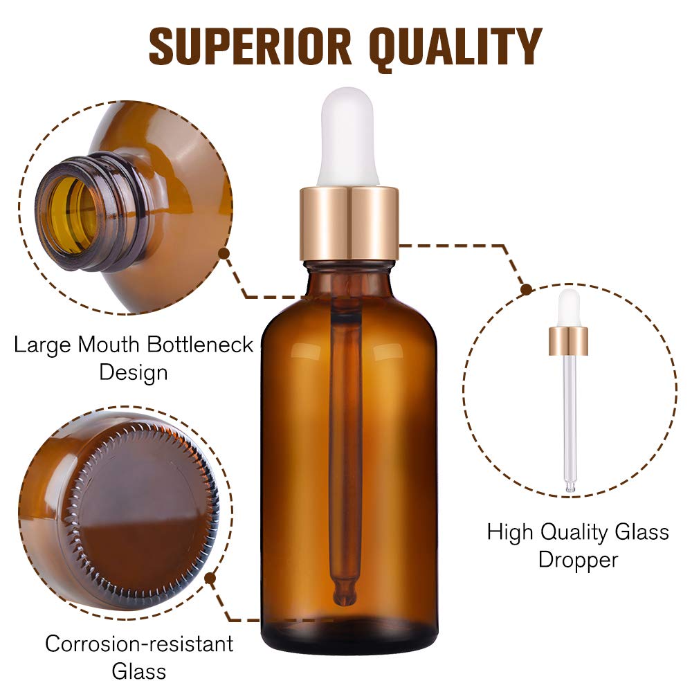 Accessories included with PrettyCare dropper bottles