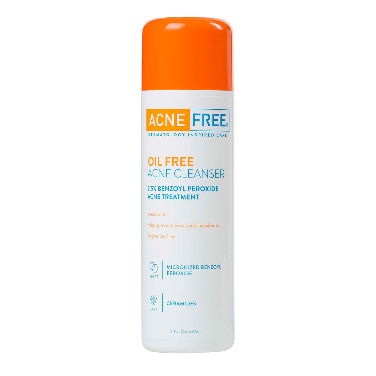 AcneFree Oil-Free Cleanser 8 Fl Oz front view