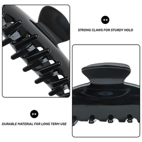 ACO-UINT Hair Claw Clips held in hand for size reference