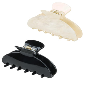 ACO-UINT Hair Claw Clips in a casual outfit setting