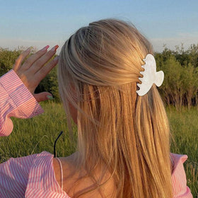 ACO-UINT Hair Claw Clips showing durable acrylic material
