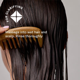 Acure Curiously Clarifying Conditioner texture close-up
