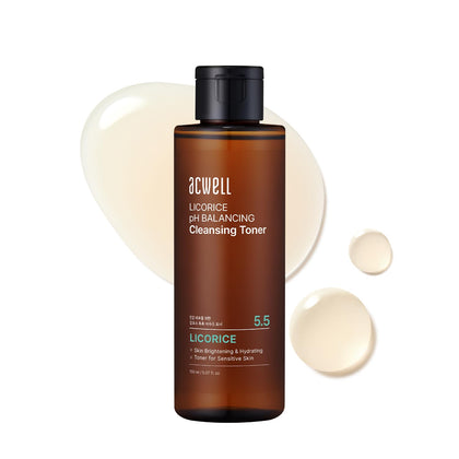 ACWELL Licorice pH 5.5 Balancing Cleansing Toner front view
