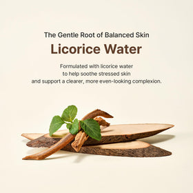 ACWELL Licorice Toner with green tea and peony root extracts