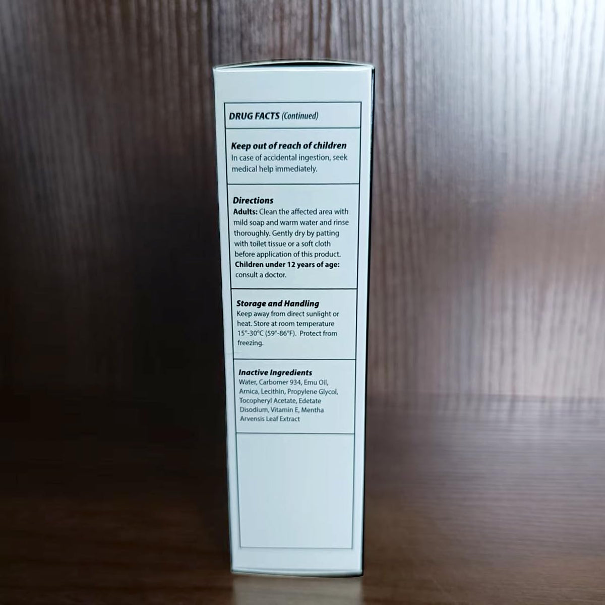 Adellina Numbing Cream Maximum Strength application on skin