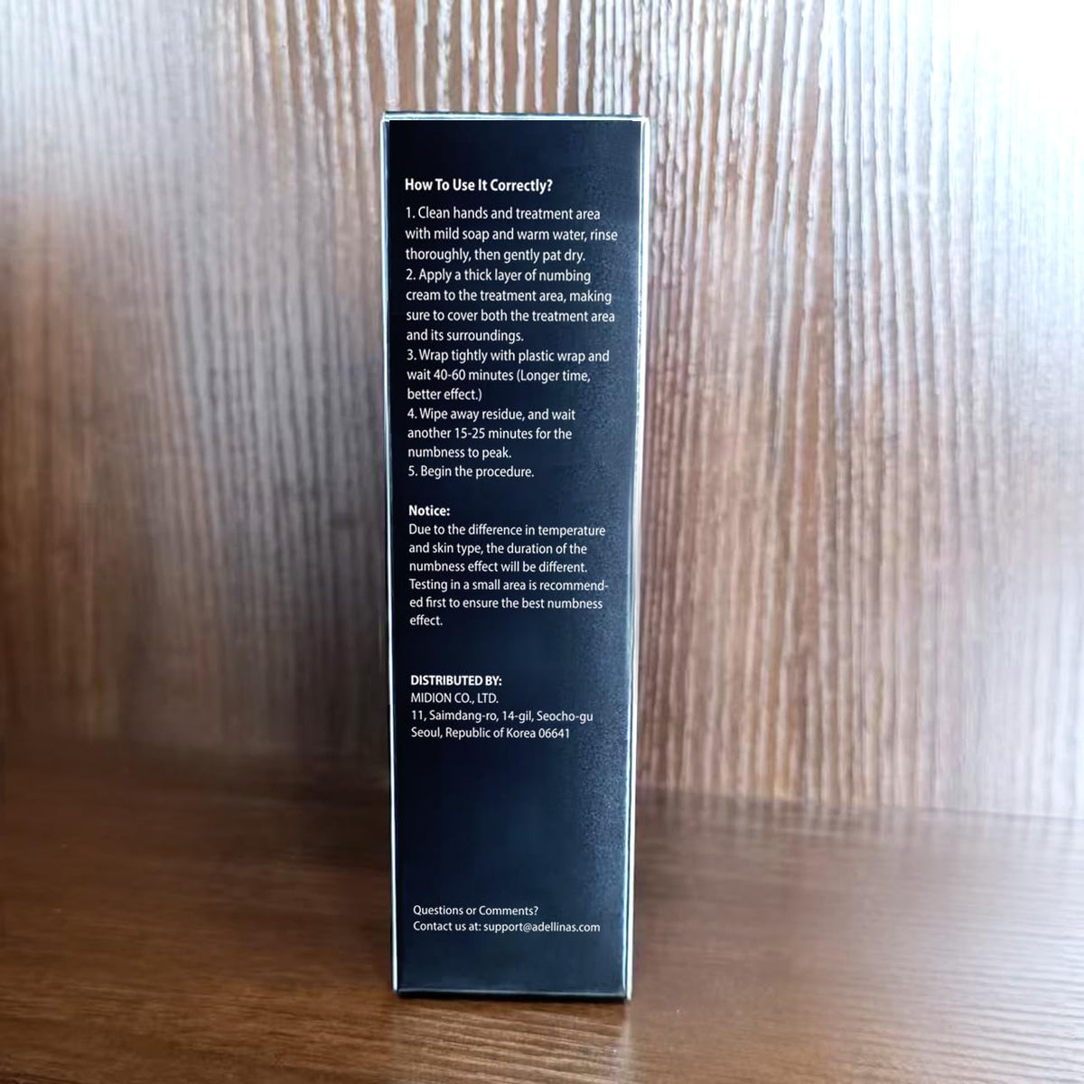 Adellina Numbing Cream Maximum Strength with Arnica and Emu Oil