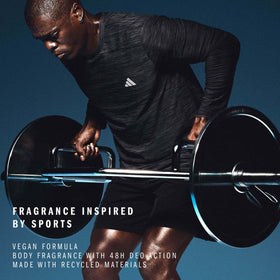 adidas Pure Game Body Fragrance 2.5 fl oz bottle side view