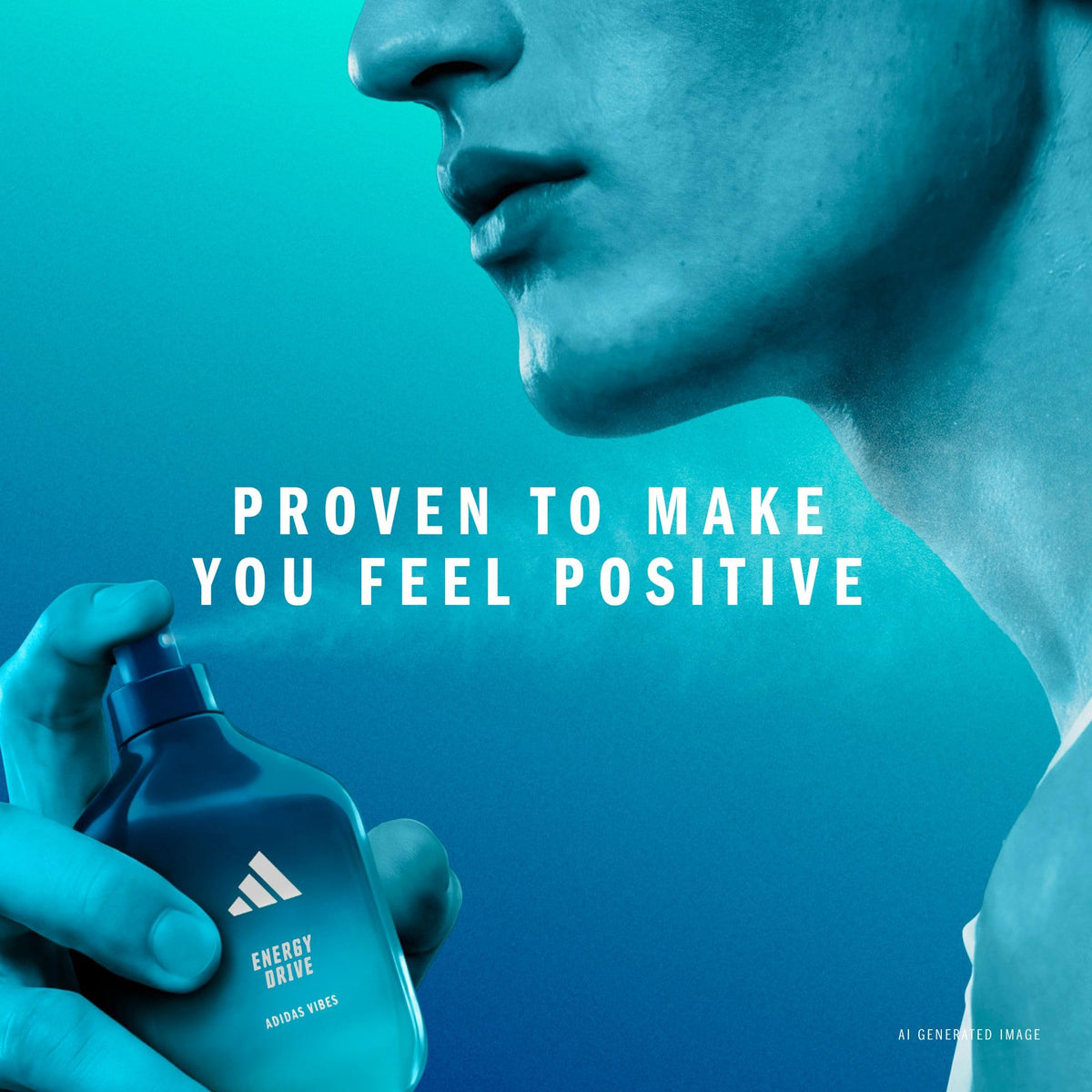 adidas Vibes Energy Drive Eau de Parfum bottle side view