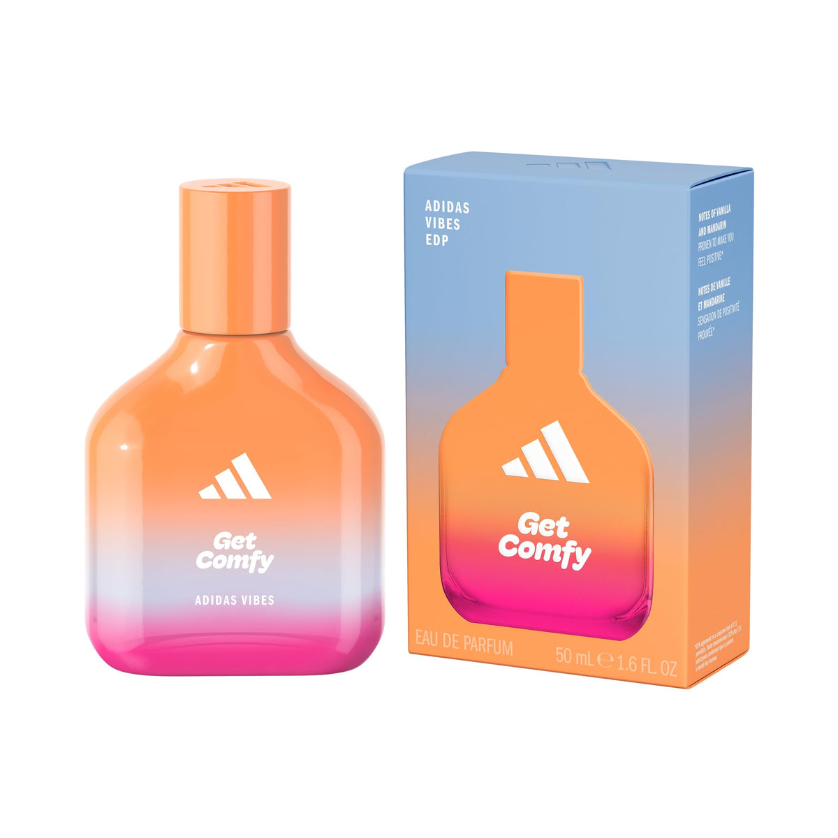 adidas Vibes Get Comfy Eau de Parfum 50ml front view