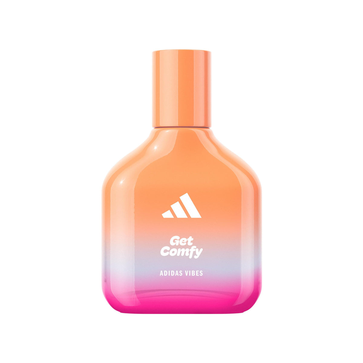 adidas Vibes Get Comfy Eau de Parfum 50ml packaging with recycled materials