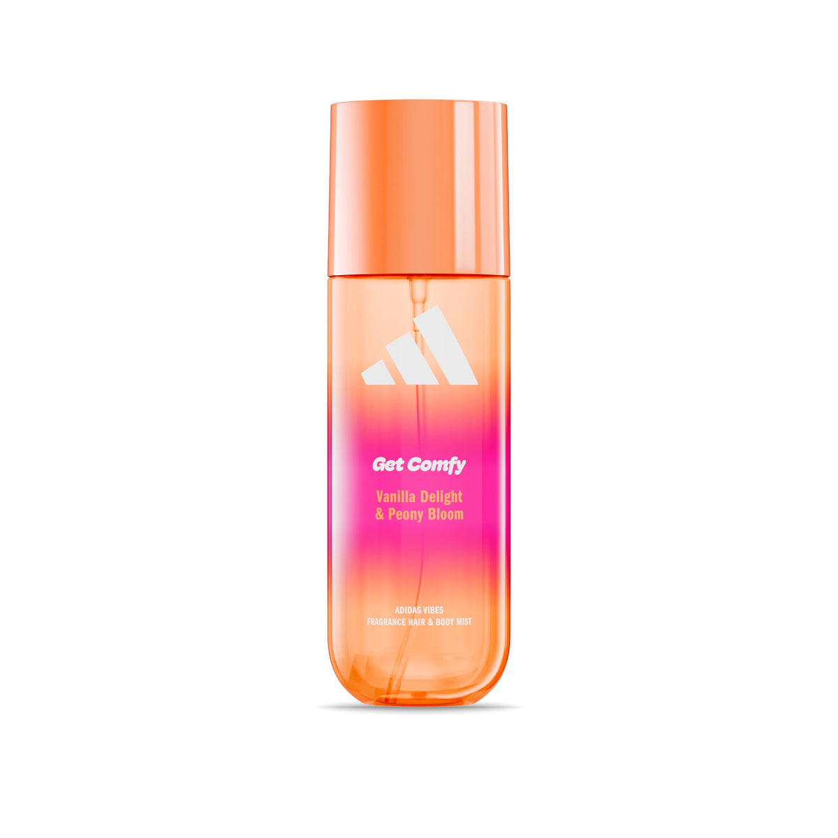 adidas Vibes Get Comfy Fragrance Hair & Body Mist 7.9oz front view