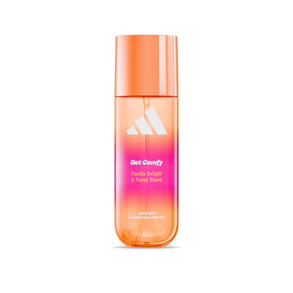adidas Vibes Get Comfy Fragrance Hair & Body Mist 7.9oz front view