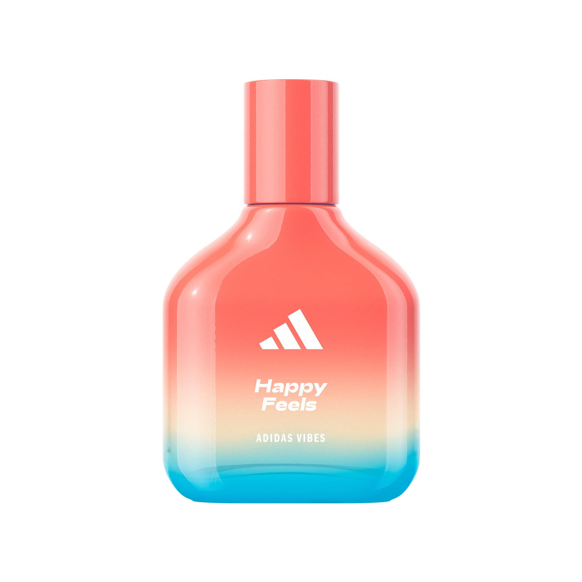 adidas Vibes Happy Feels Eau de Parfum bottle close-up