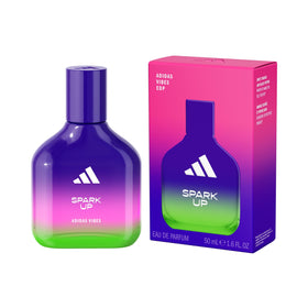 adidas Vibes Spark Up Eau de Parfum 50ml front view with packaging