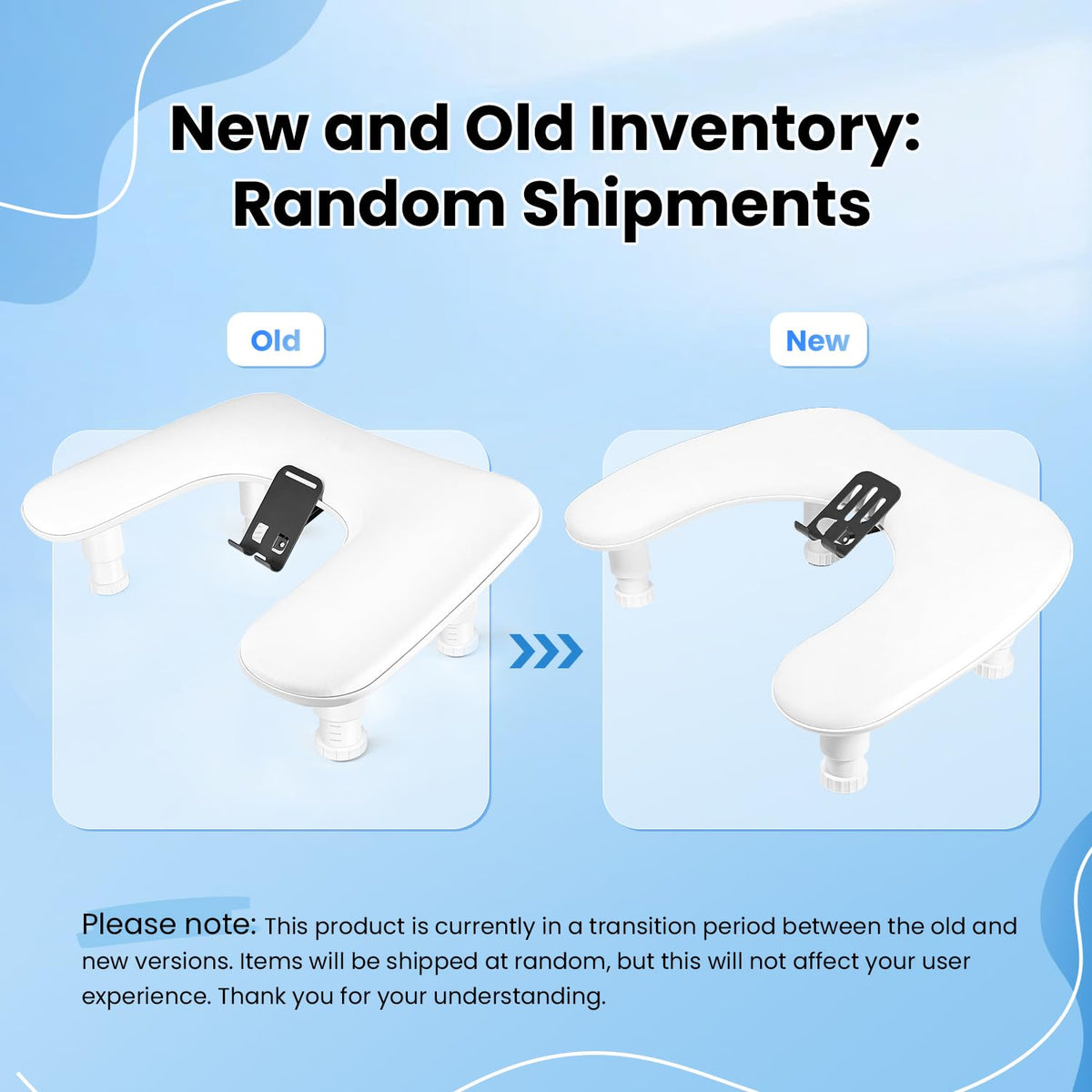 Adjustable height feature of JODSONE manicure arm rest
