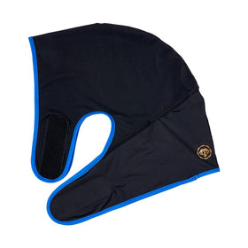 Adjustable hook-and-loop strap on Red by Kiss durag