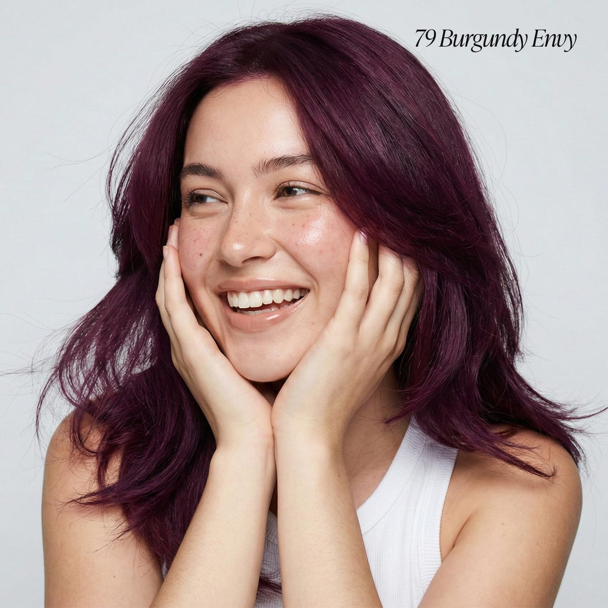 Adore Burgundy Envy hair dye bottle side view