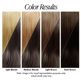 Adore Hair Color 110 Darkest Brown application on hair