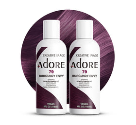 Adore hair dye in use during at-home application