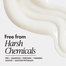 Adore hair dye packaging with ingredients list