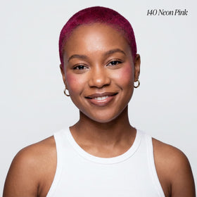 Adore Neon Pink hair dye bottle side view