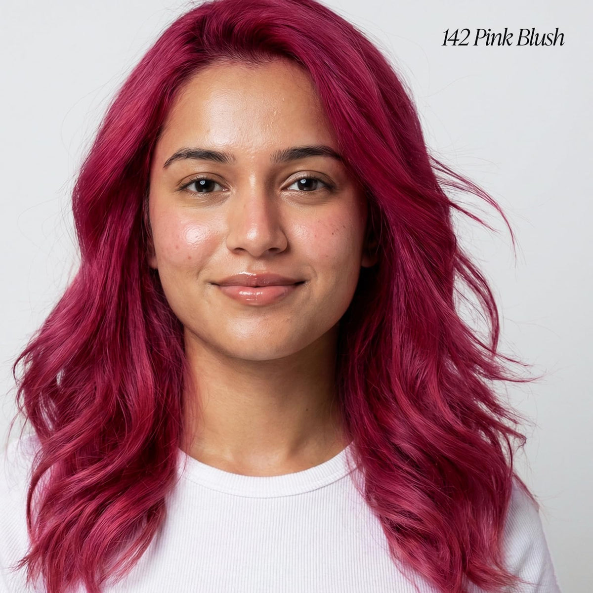Adore Pink Blush hair dye bottle side view