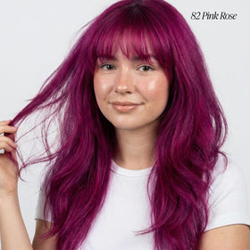 Adore Pink Rose hair dye bottle side view