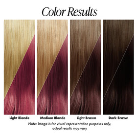 Adore Raging Red hair dye showing rich colour