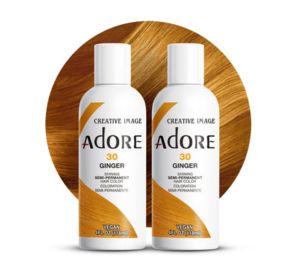 Adore Semi Permanent Hair Color 030 Ginger 4 Fl Oz front view