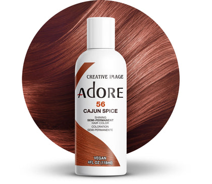Adore Semi Permanent Hair Color 056 Cajun Spice bottle front view