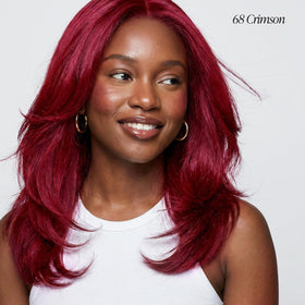 Adore Semi Permanent Hair Color 068 Crimson bottle with cap