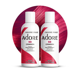 Adore Semi Permanent Hair Color 068 Crimson front view