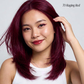Adore Semi Permanent Hair Color 070 Raging Red bottle side view
