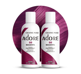 Adore Semi Permanent Hair Color 088 Magenta 4 Fl Oz front view