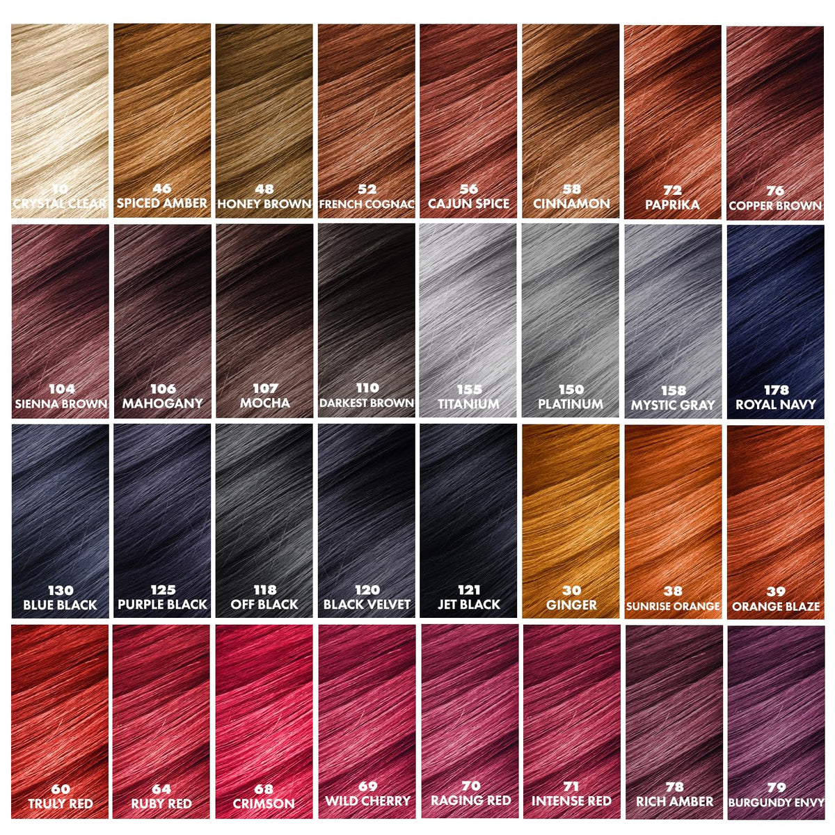 Adore Semi Permanent Hair Color 106 Mahogany on a model