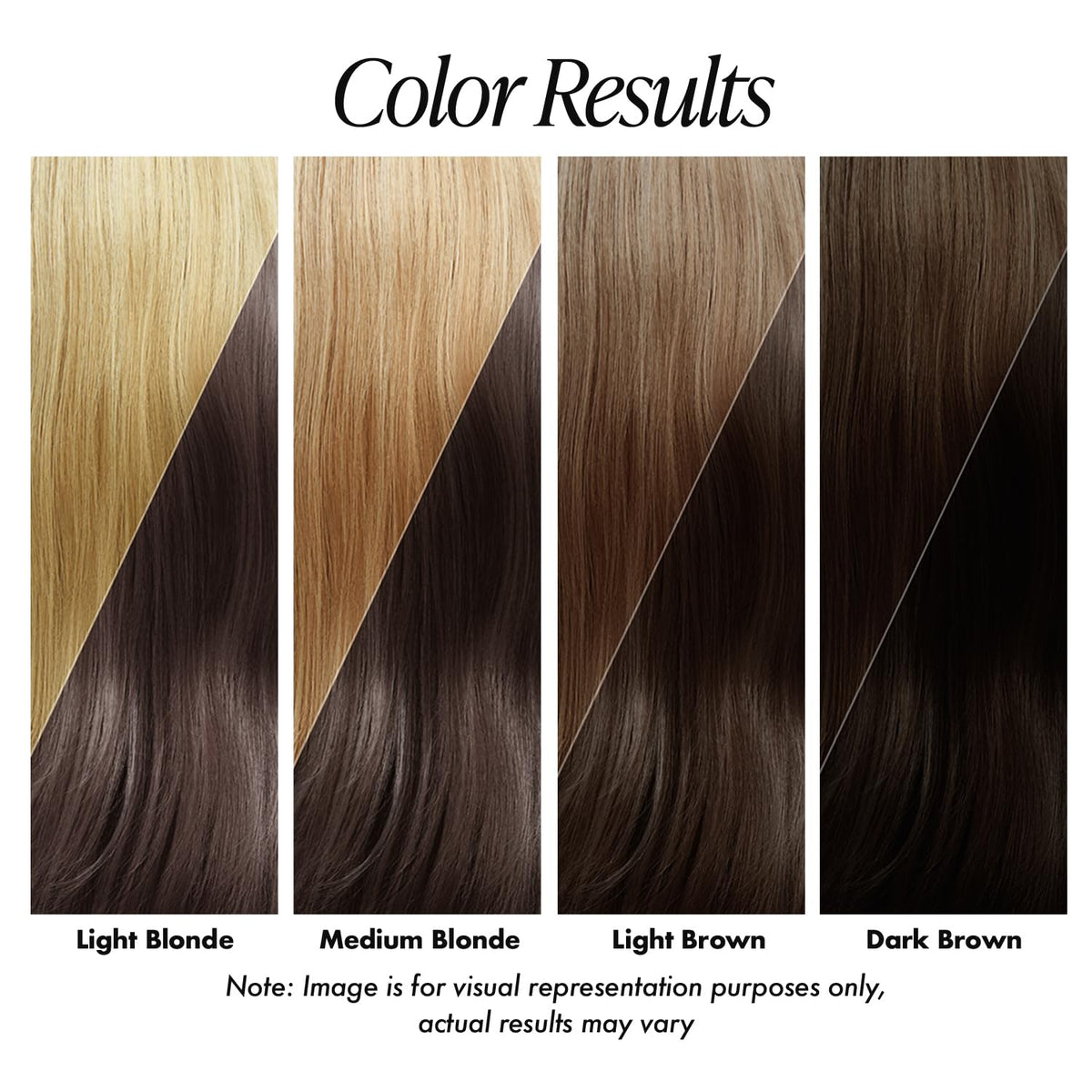 Adore Semi Permanent Hair Color 107 Mocha application on hair