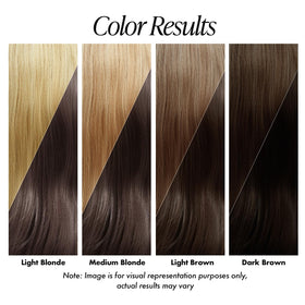 Adore Semi Permanent Hair Color 107 Mocha application on hair