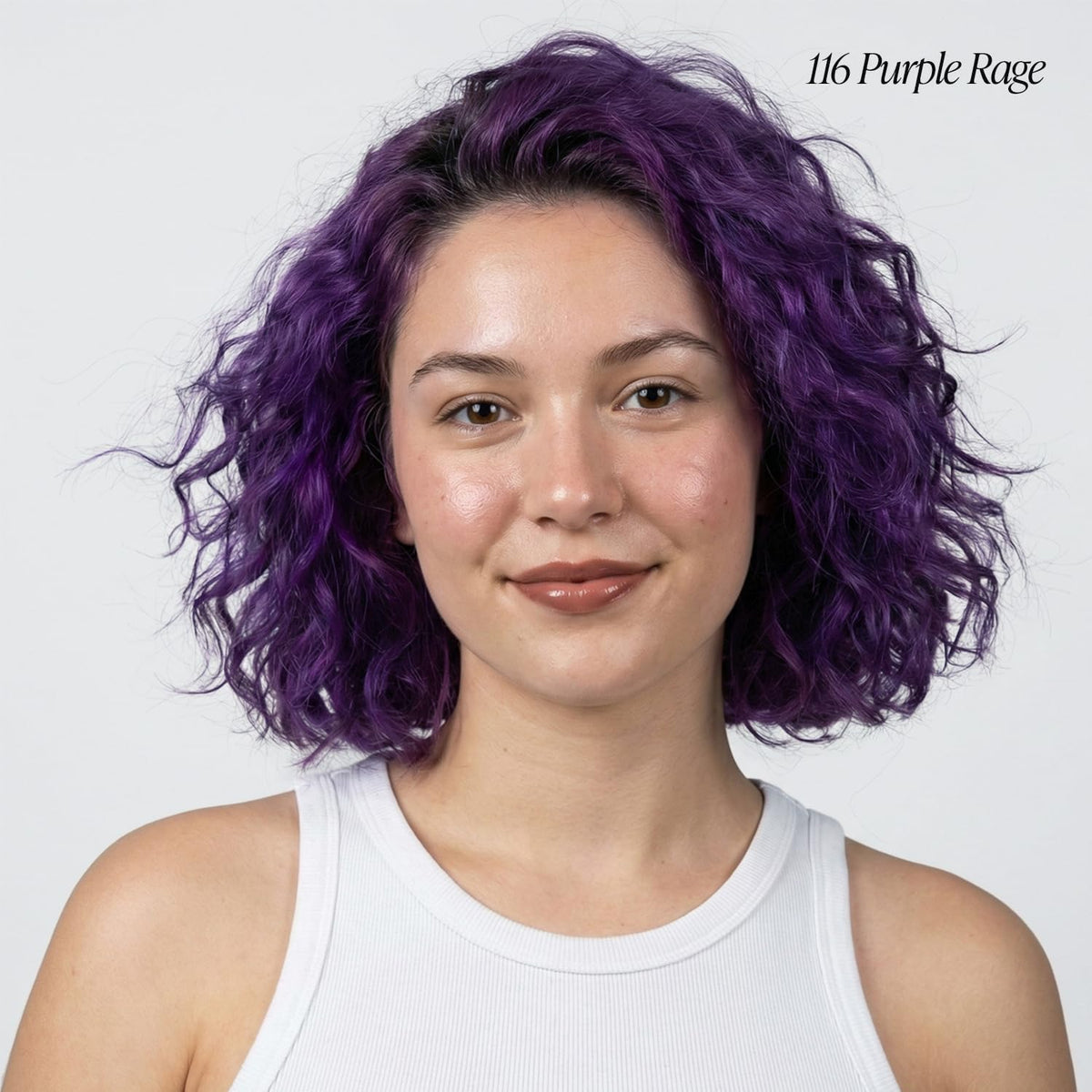 Adore Semi Permanent Hair Color 116 Purple Rage bottle side view