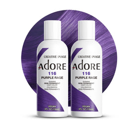 Adore Semi Permanent Hair Color 116 Purple Rage front view