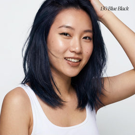Adore Semi Permanent Hair Color 130 Blue Black bottle side view