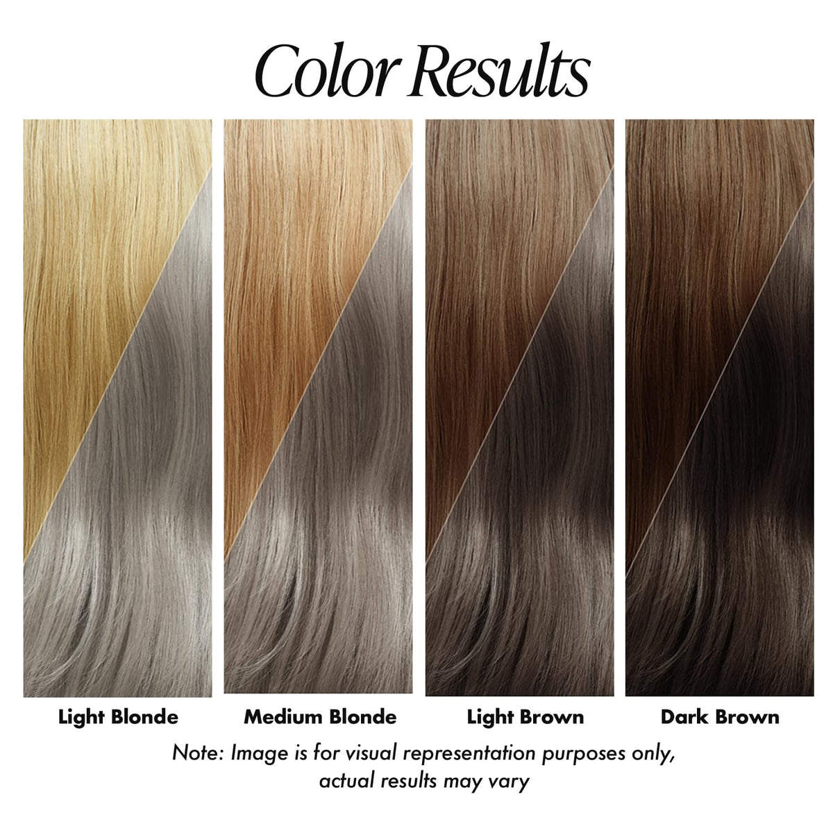Adore Semi Permanent Hair Color 155 Titanium application process