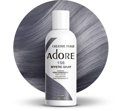 Adore Semi Permanent Hair Color 158 Mystic Grey front view