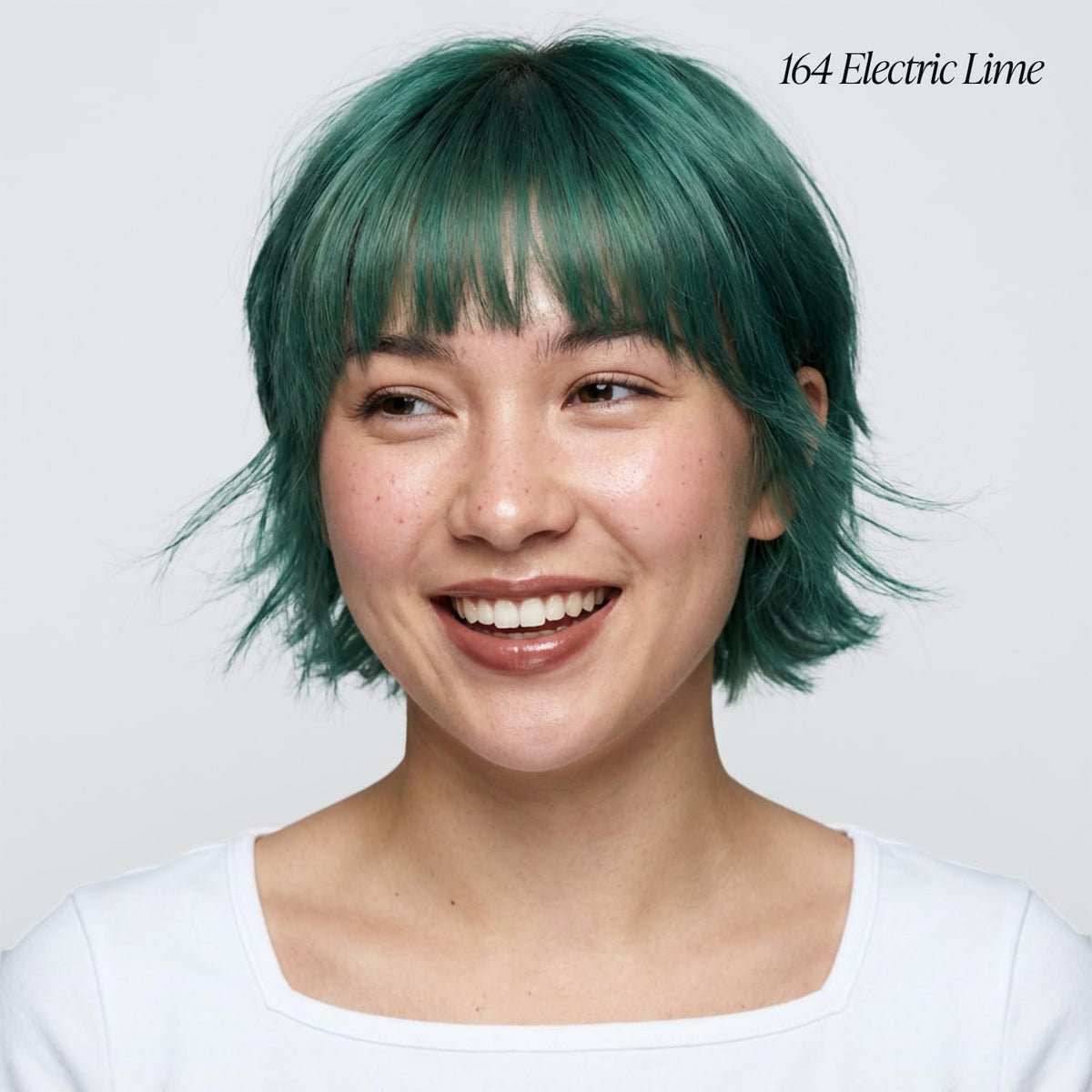 Adore Semi Permanent Hair Color 164 Electric Lime bottle side view